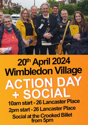 Wimbledon Village Action Day