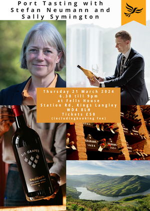 Portuguese Wine and Port Tasting with Sally Symington and Master Sommelier, Stefan Neumann