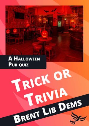 Trick or Trivia? A Halloween Pub quiz