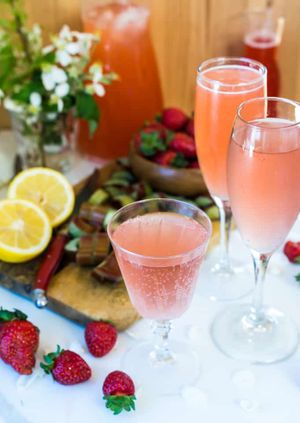 Strawberry and Fizz Garden Party