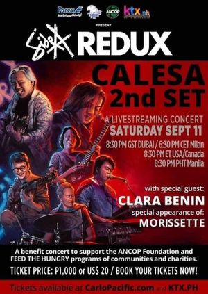 Side A Redux Calesa 2nd Set (Sept 11 8:30PM Manila/ 10:30PM Australia/ 930PM Japan & Korea)