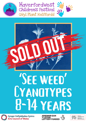 ‘See weed’ cyanotypes 8-14 years