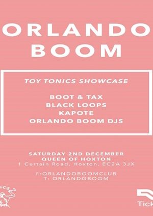 Orlando Boom x Toy Tonics