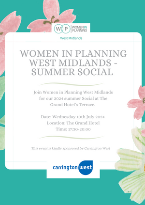 Women in Planning West Midlands - Summer Social