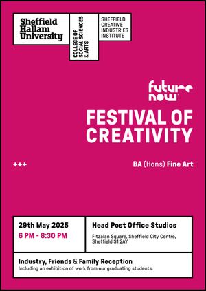 BA (Hons) Fine Art - Industry, Friends & Family Reception