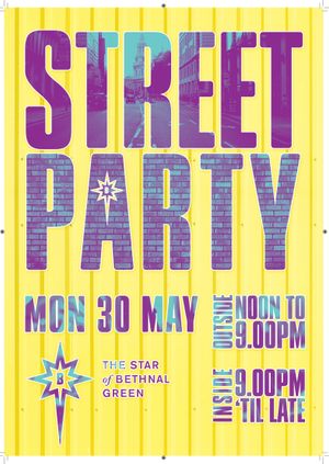 The Star of Bethnal Green Street Party 2016
