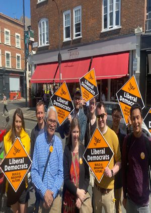 By Election Fulham Town Action Day