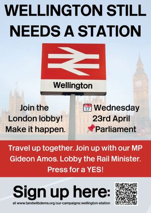 Coach Tickets - London Demonstration for Wellington Station