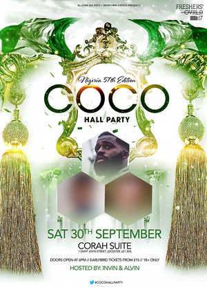 COCO HALL PARTY - Nigeria 57th Edition