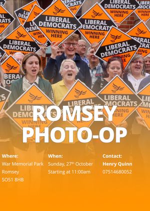 Romsey Photo-op