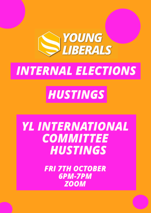 YL International Committee Hustings