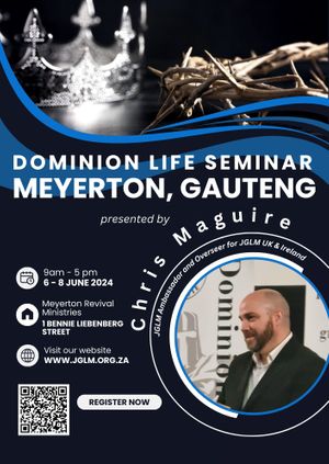 Dominion Life Seminar Meyerton, Gauteng