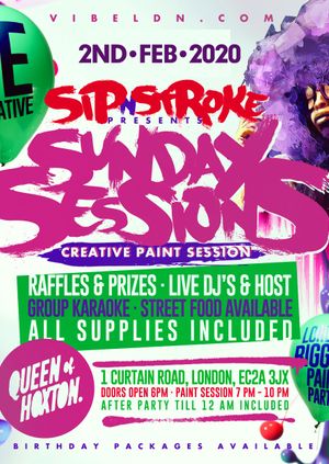 Sip 'N Stroke Paint Party | Sunday Sessions.