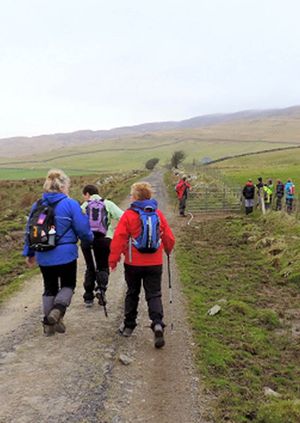 Titterstone Clee, Ludlow, Shropshire Sunday coach walk