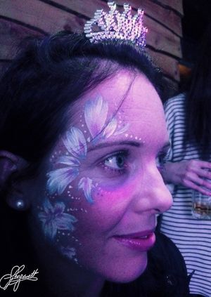 Psychedelic Face Painting