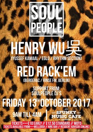 Soul People Pres. Henry Wu & Red Rack'em