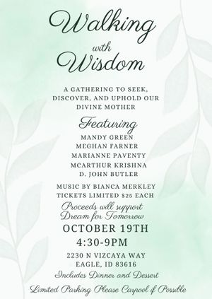 Walking With Wisdom