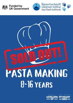 Pasta making (8-16 years)