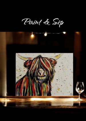NAILSWORTH- Paint & Sip Happy Highland ( Waterloo House)