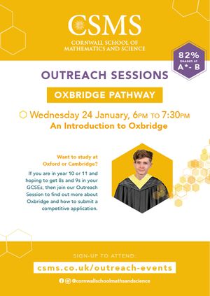 Outreach Sessions - An Introduction to Oxbridge Applications  