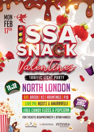 Issa Snack! Valentines Traffic Light Party