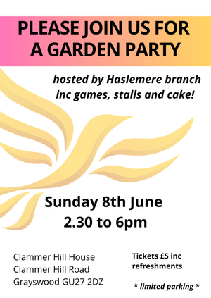 Haslemere Garden Party