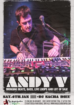 Andy V + DJ Sacha Dieu