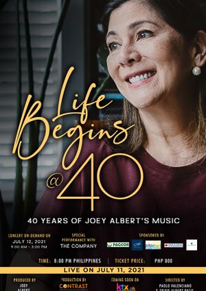 Life Begins @ 40: 40 years of Joey Albert's Music World Premiere