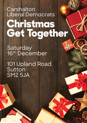 Carshalton Lib Dems Christmas Get Together