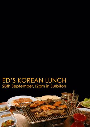 CANCELLED - Korean Lunch with Ed Davey