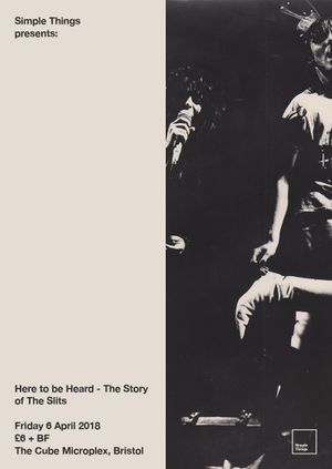 Here to be Heard - The Story of The Slits 