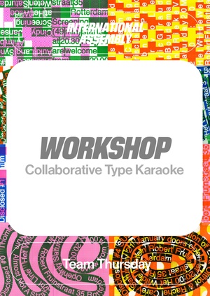Collaborative Type Karaoke with Team Thursday (Online)
