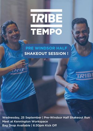 TRIBE Tempo | Pre Windsor Half Shakeout Run