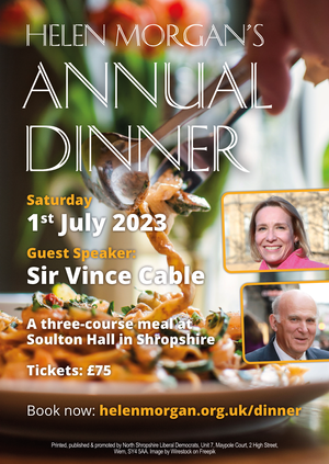 Helen Morgan's Annual Dinner