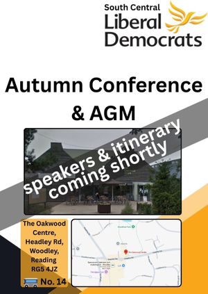 South Central Autumn Conference & AGM