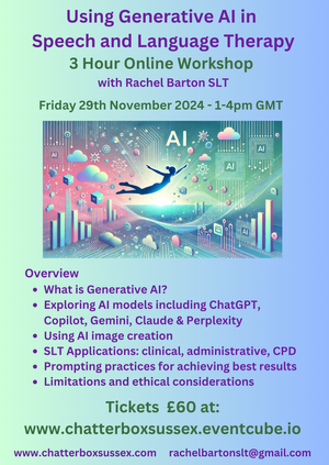 Using Generative AI in Speech and Language Therapy - Chatterbox Sussex ...