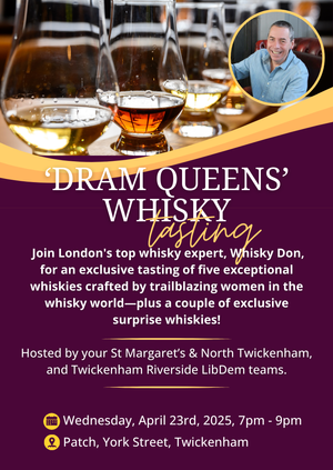 'Dram Queens' Whisky Tasting