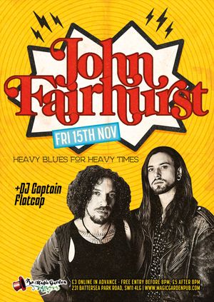 John Fairhurst + DJ Captain Flatcap
