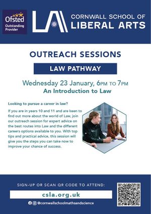 Outreach Sessions - An Introduction to Law