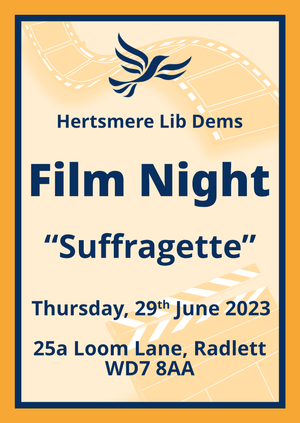 Hertsmere Lib Dem Film Night