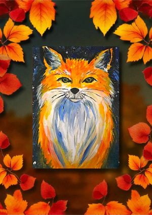 CHALFORD- Let's Paint N' Sip Starry Fox