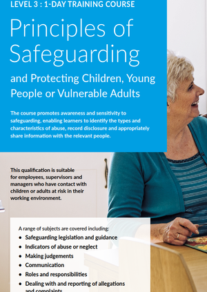 Level 3 - Principles of Safeguarding and Protecting Children, Young ...