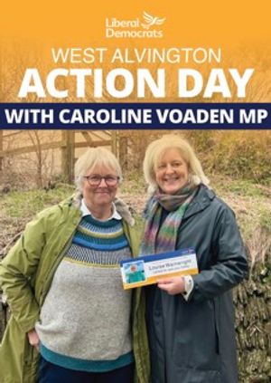 West Alvington Action Day with Caroline Voaden MP