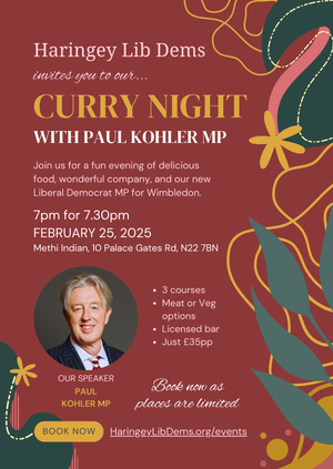 Curry Night with Paul Kohler MP