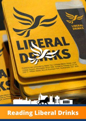 Liberal Drinks with the Reading Lib Dems