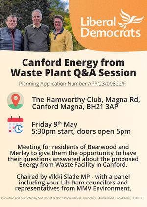Canford EfW Facility - Resident's Q&A