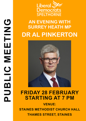 Meeting with Dr Al Pinkerton MP