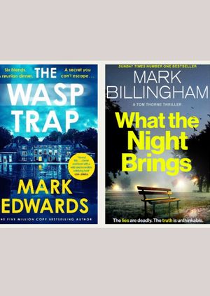 Mark Billingham (What the Night Brings) & Mark Edwards (The Wasp Trap)