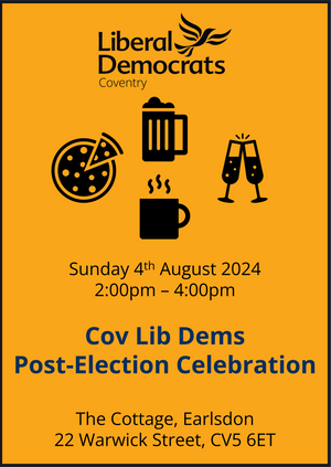 Coventry Post-Election Celebration Drinks