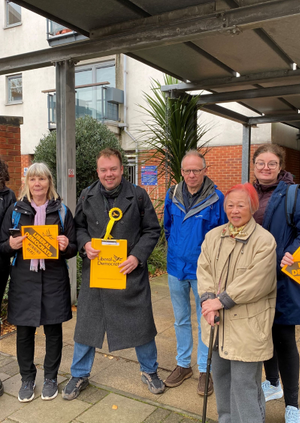 West Thamesmead campaign session - Sunday 15 December